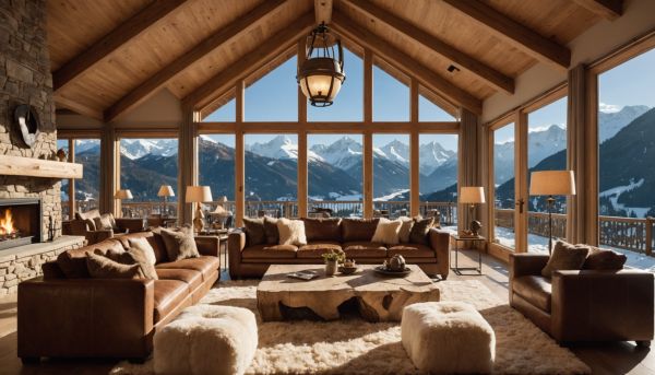 Luxe et confort dans un chalet haut de gamme