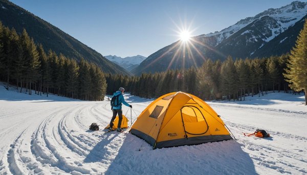 Le soleil fruité : camping au pied des pistes de ski dans la drôme, pour des vacances d'hiver idéales