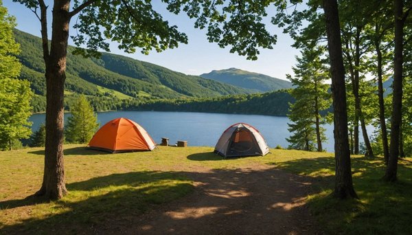 Découvrez le camping puy de dome au bord du lac de chambon